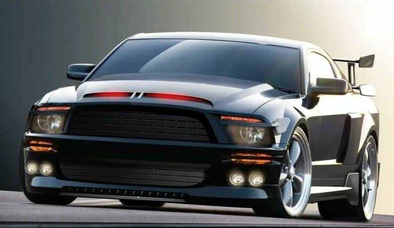 Knight Rider Mustang De La Serie 2009 800x463