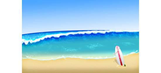 Beach Wallpaper Background Number 1 Preview 550x250