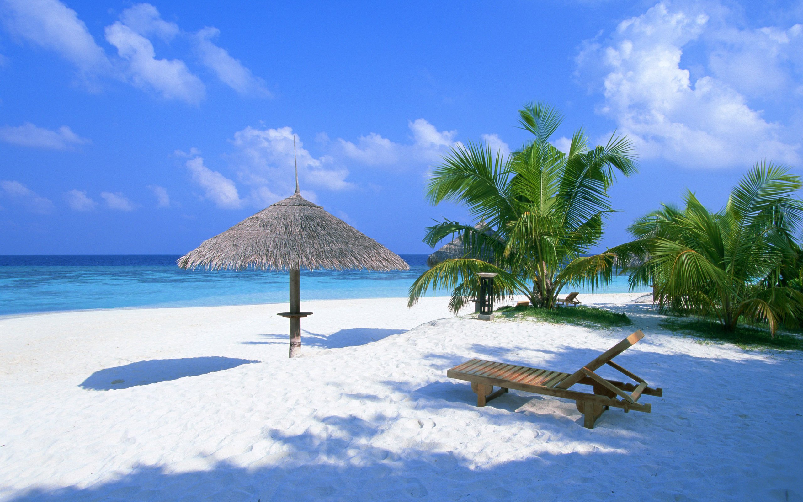 Beach Rest Place Wallpapers HD Wallpapers 2560x1600