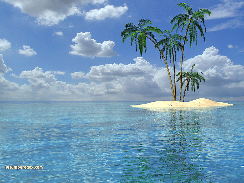 FULL WALLPAPER tropical island wallpaper 1024x768