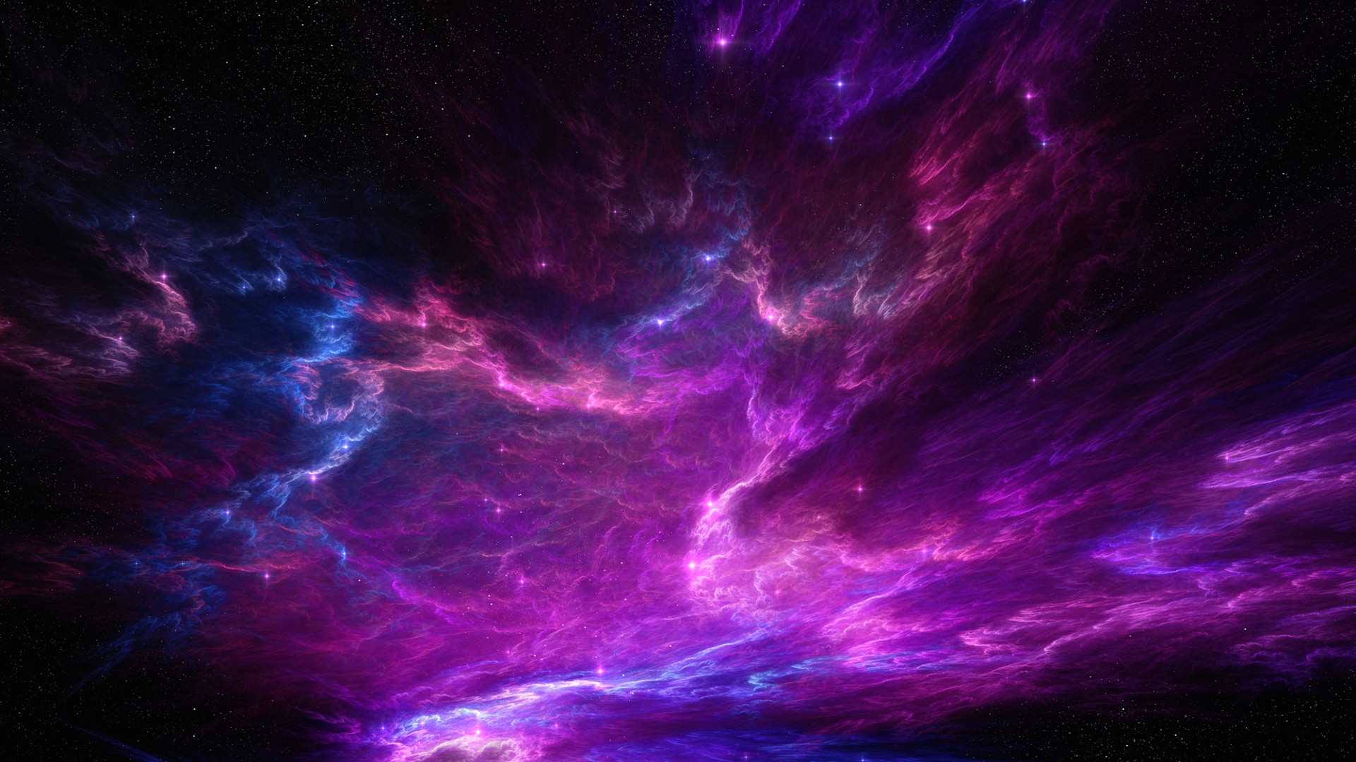 Download Wallpaper Beautiful space nebula   1920x1080 1920x1080