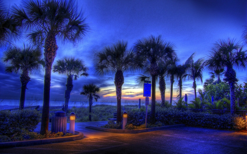 BEACH LIGHTS BEACH NIGHT LIGHTS Nature Beaches HD Wallpaper 800x500