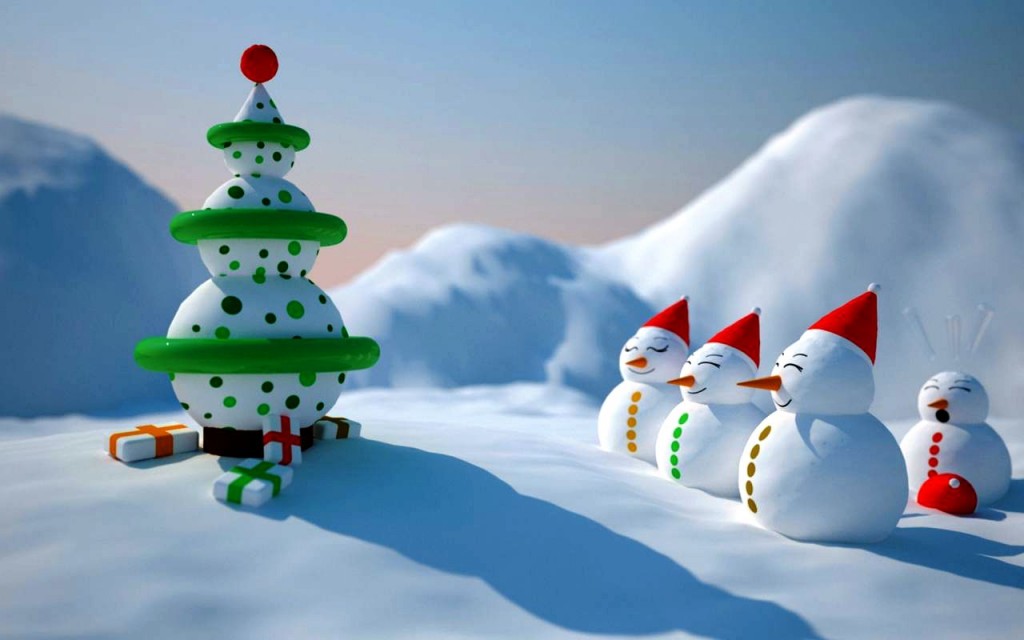 3D Christmas Wallpaper HD HD Wallpapers Backgrounds Photos 1024x640