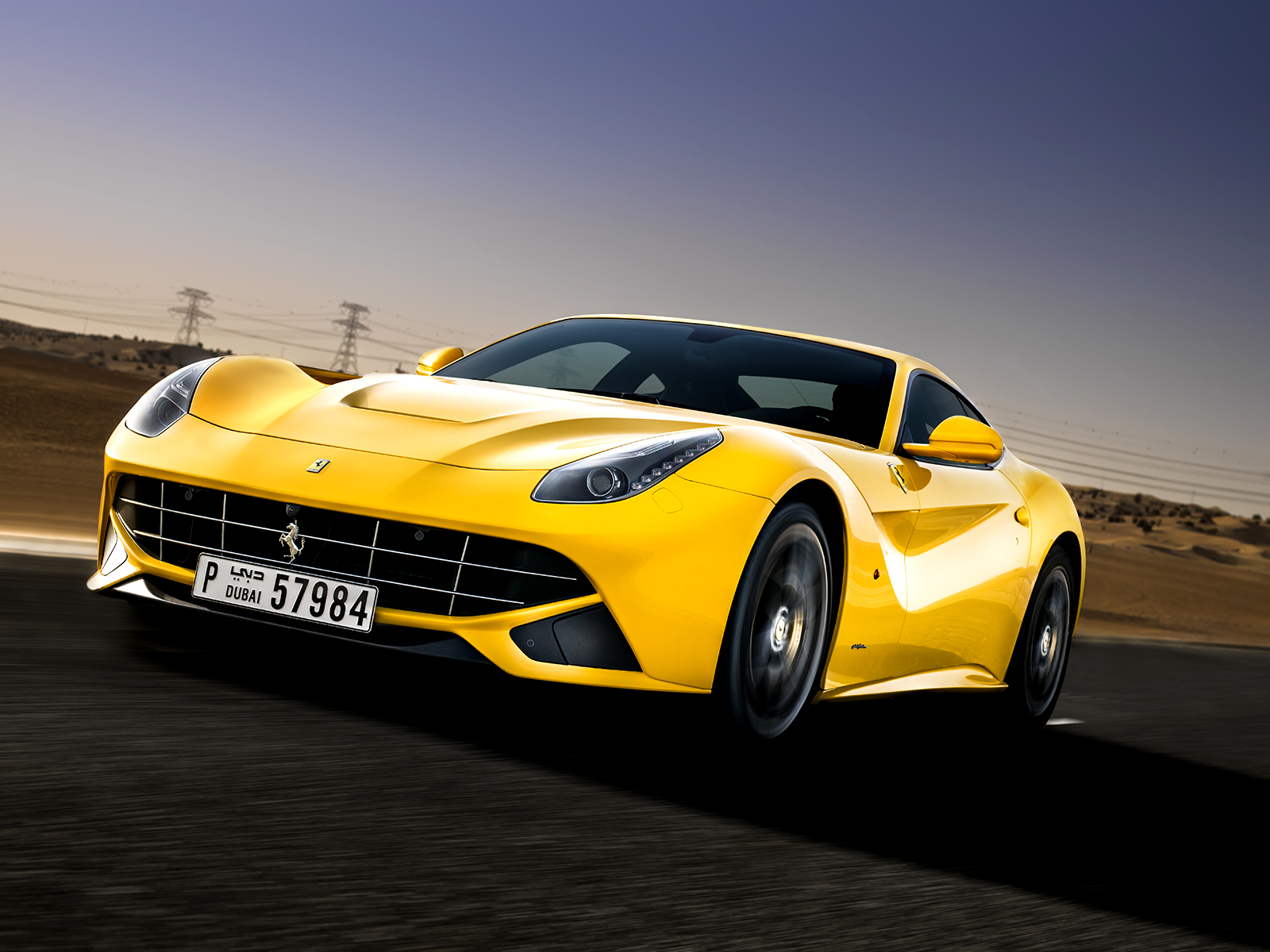 Ferrari F12 Yellow Exotic Car Wallpaper   Galleryautomo 1600x1200