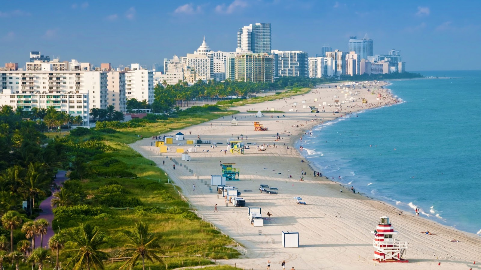 Miami Beach Full HD Desktop Wallpapers 1080p 1600x900