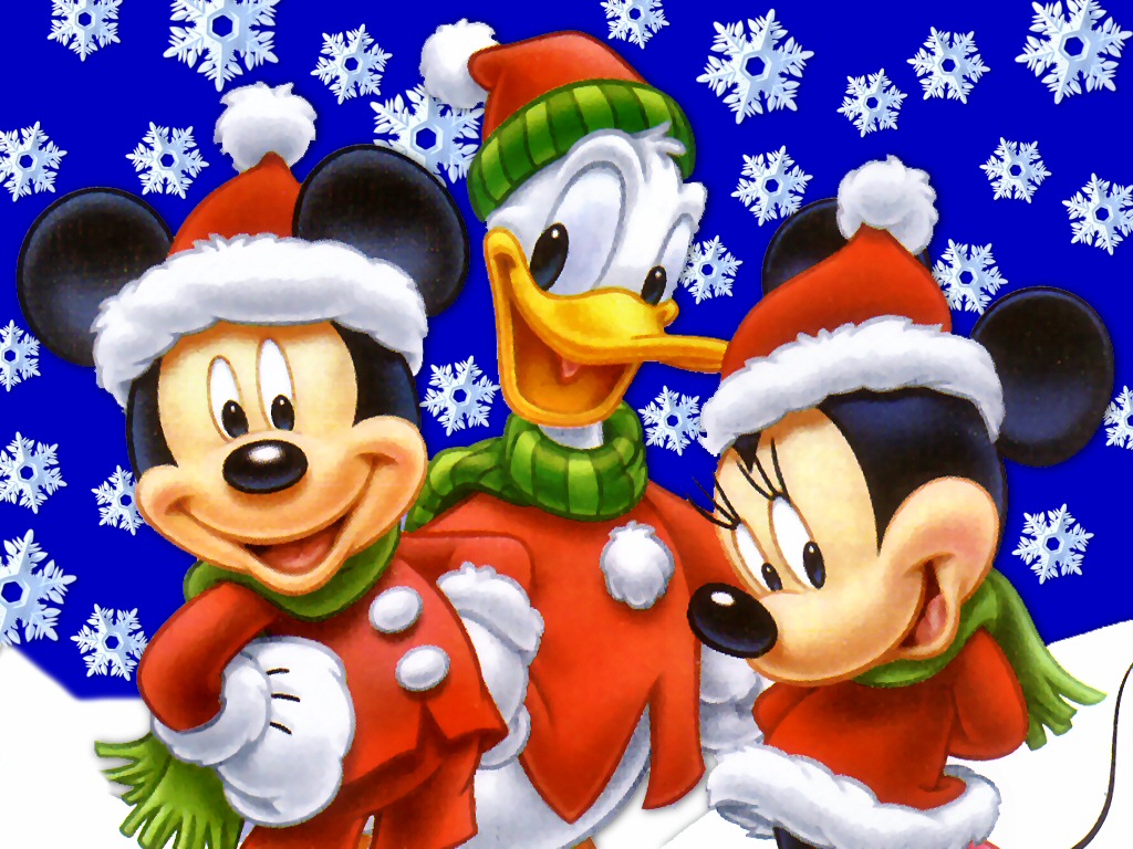 Disney Christmas   Wallpaper 24547 1024x768