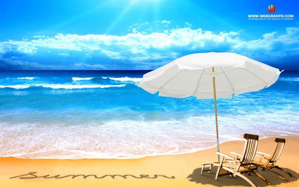 beach summer desktop wallpaper 980612 wallpapers55com   Best 980x612