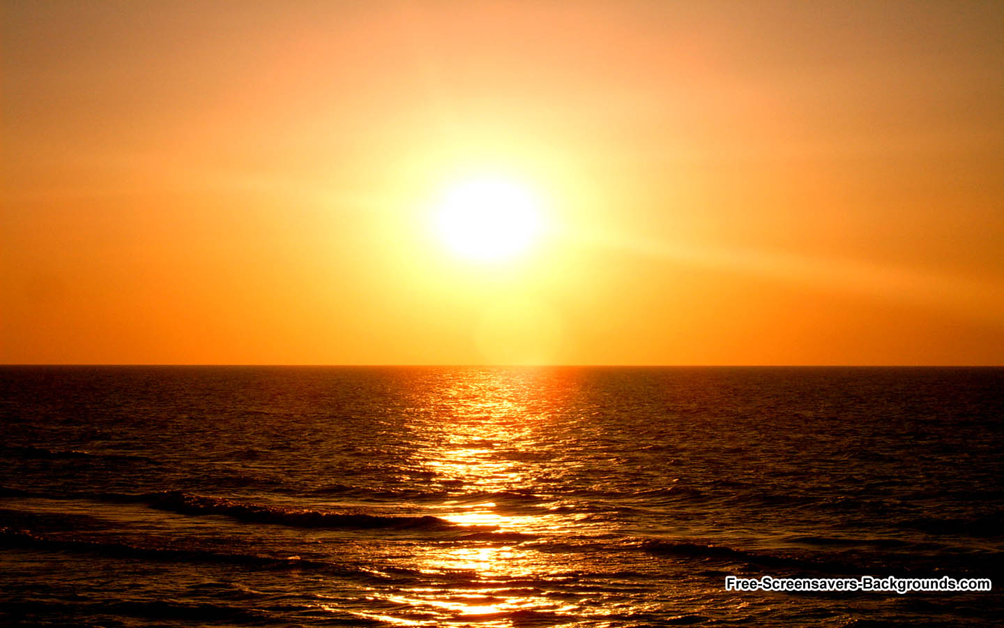 sunset beach 1440x900