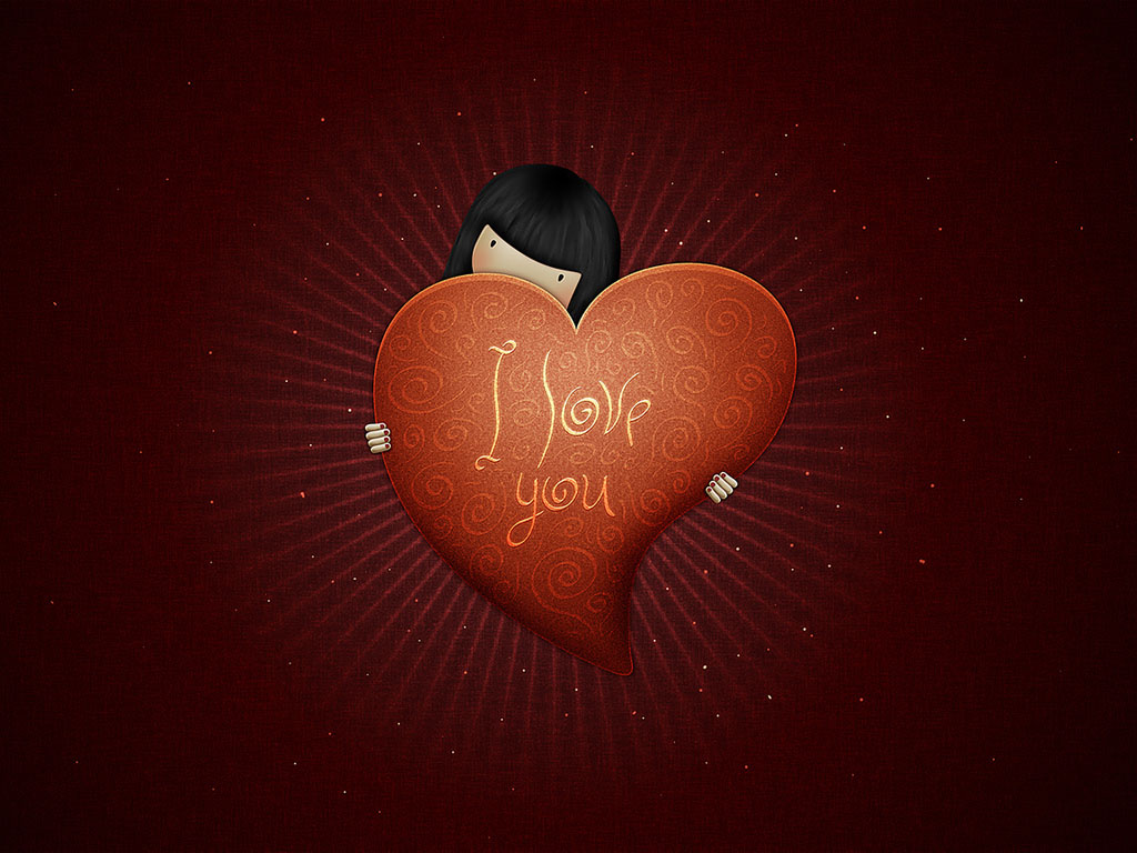  Cute Valentines Day Wallpapers for Valentines Day 2012 Celebration 1024x768