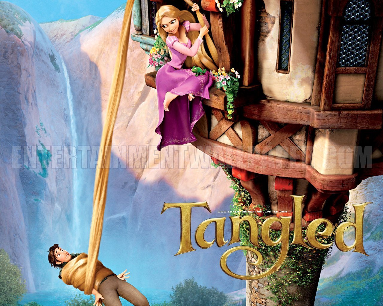 Tangled Disney Wallpaper   Princess Rapunzel from Tangled Wallpaper 1280x1024