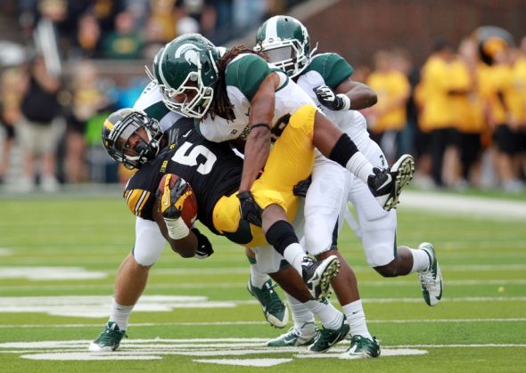   waynes damon bullock ncaa football michigan state iowa 590x900jpg 590x419