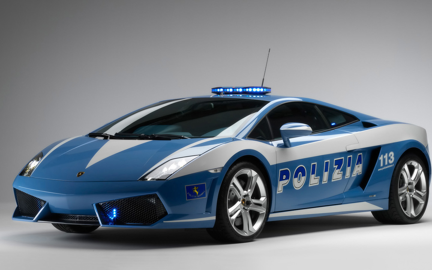 Cool Wallpapers   Lamborghini Italian Police Cool Wallpapers 1440x900