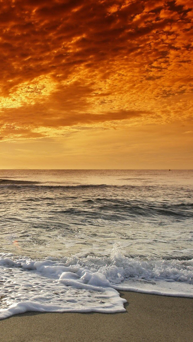 Beach Sunset HD iPhone 5 Wallpapers   Part Two HD Wallpapers 640x1136