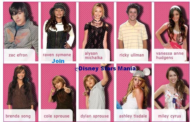 Disney Channel Stars 669x428