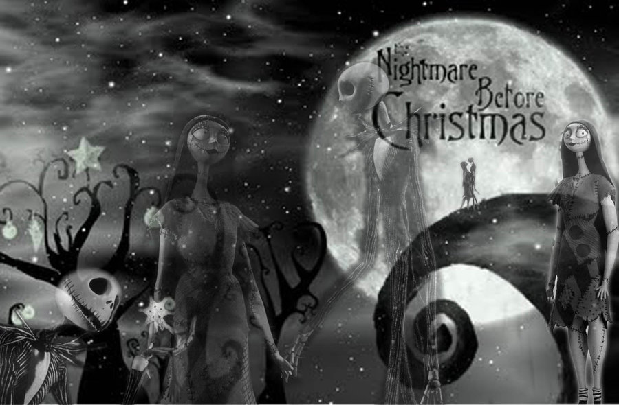 Happy Christmas 2013 Nightmare Before Christmas Wallpaper 900x590