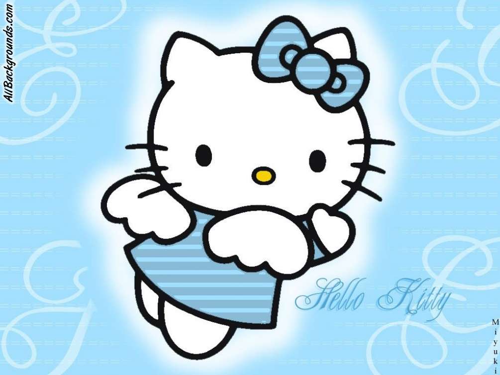 Cute Hello Kitty Backgrounds   Twitter Myspace Backgrounds 1005x754