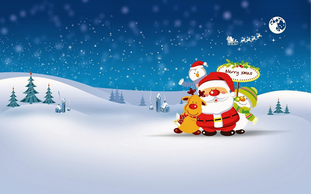  Christmas wallpapers and Christmas backgrounds for your computer 640x400