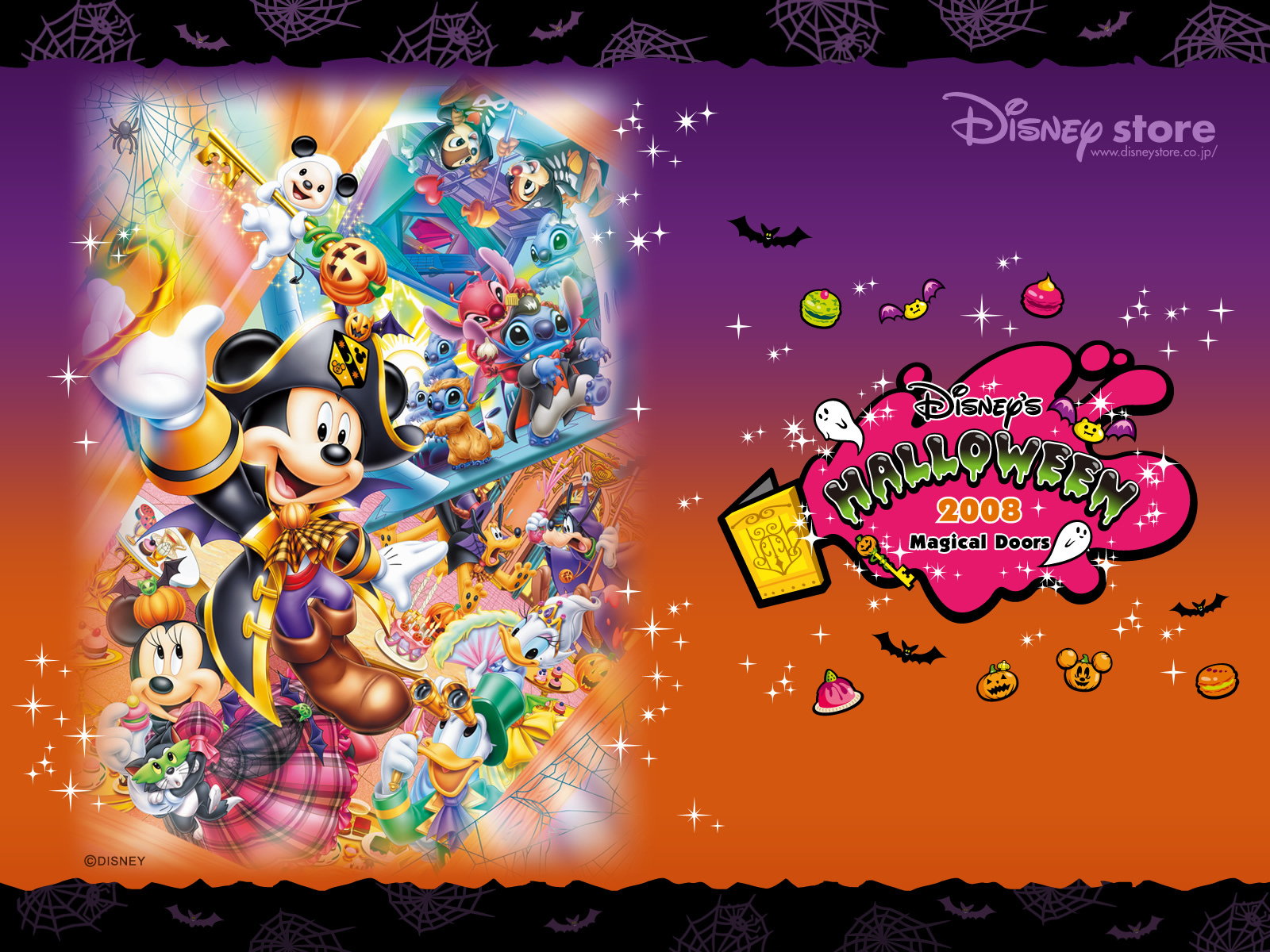 Disney Halloween 2008 Wallpaper   Disney Wallpaper 2428566 1600x1200