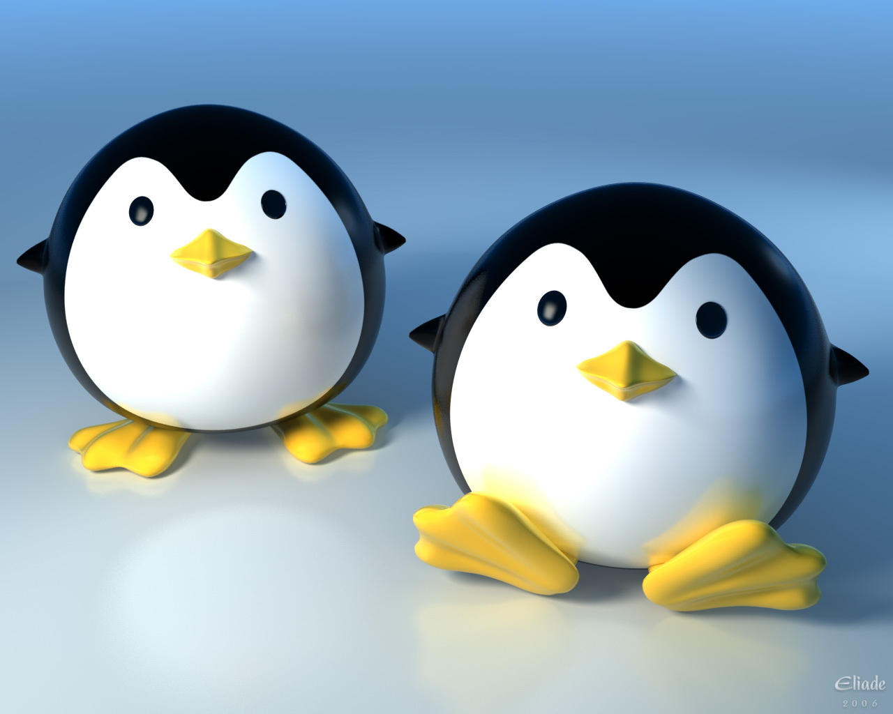 Cute 3D Penguins Wallpapers   HD Wallpapers 293 1280x1024