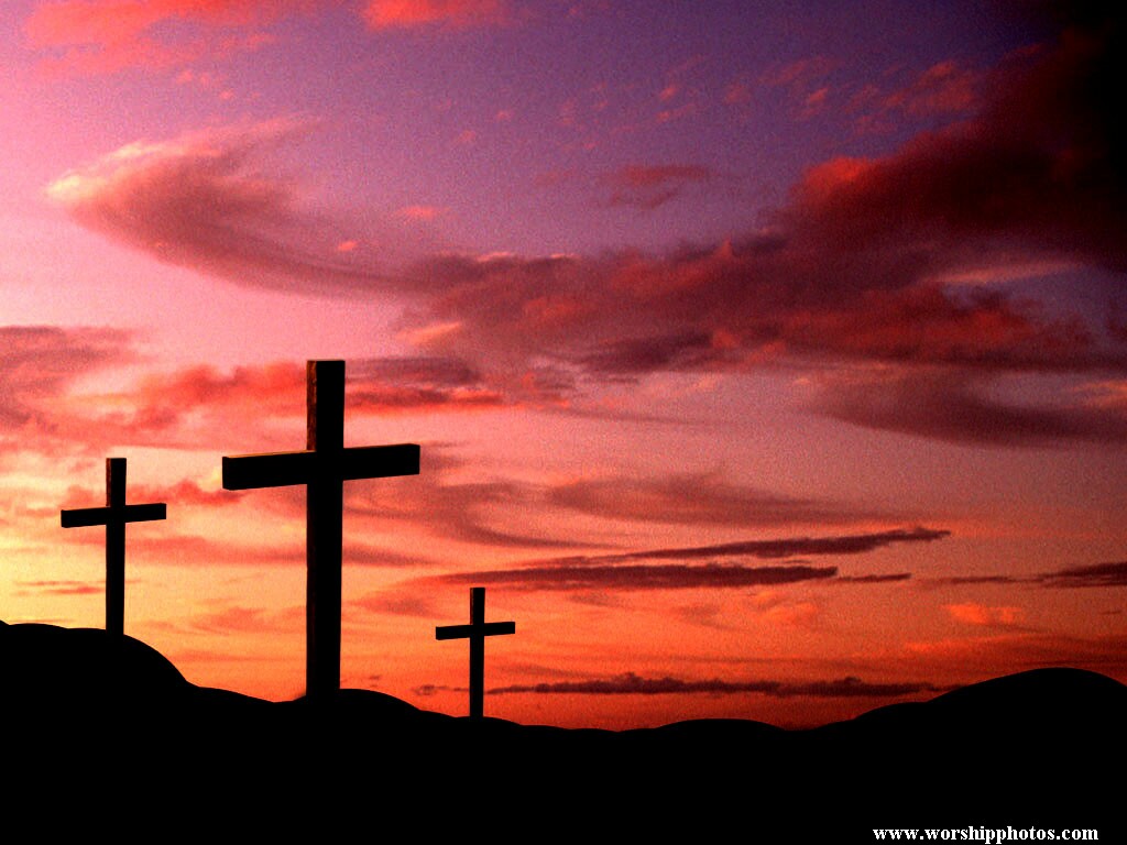 Cross Sunset Wallpaper   Christian Wallpapers and Backgrounds 1024x768