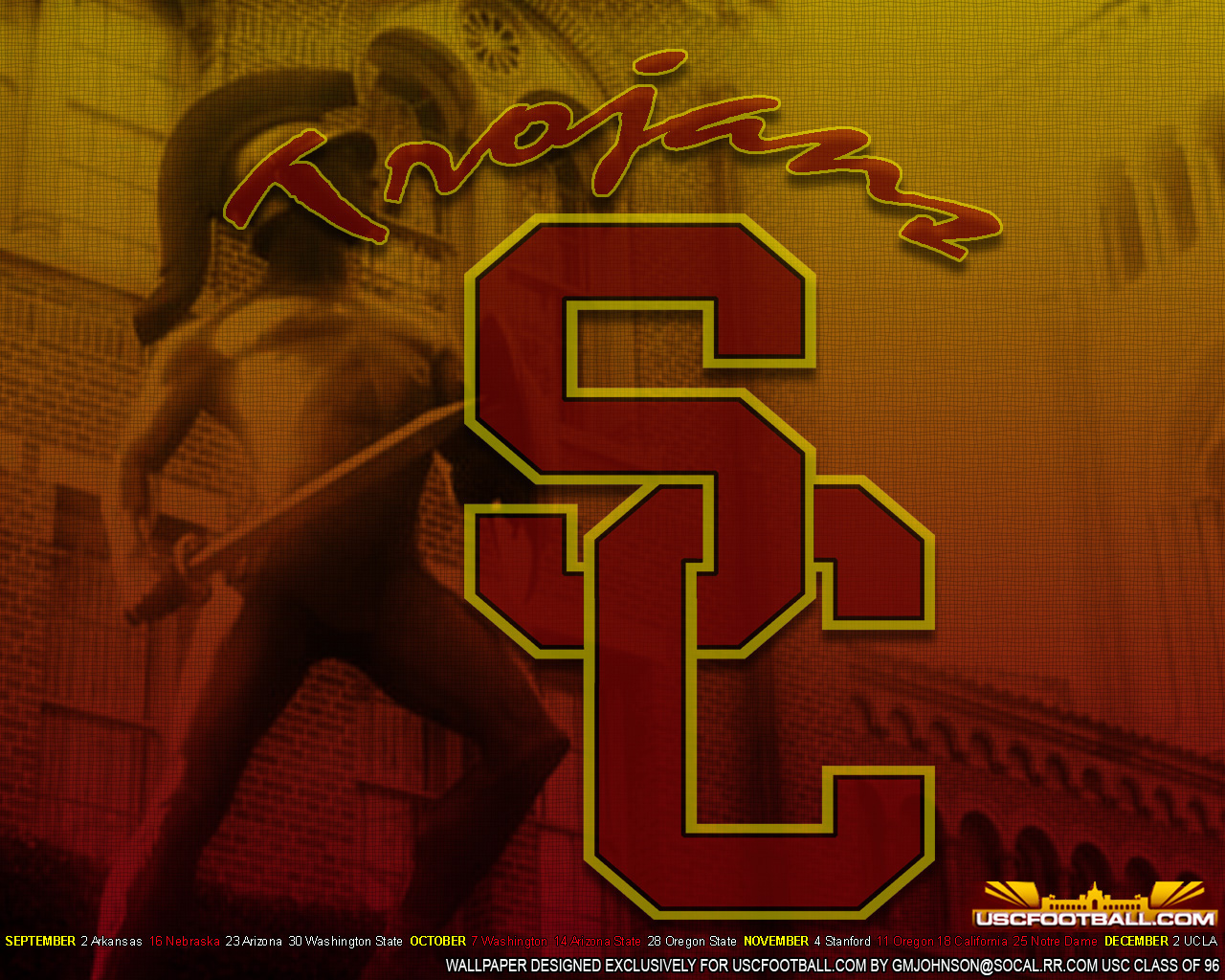 USC Football Wallpaper 2015 1280x1024