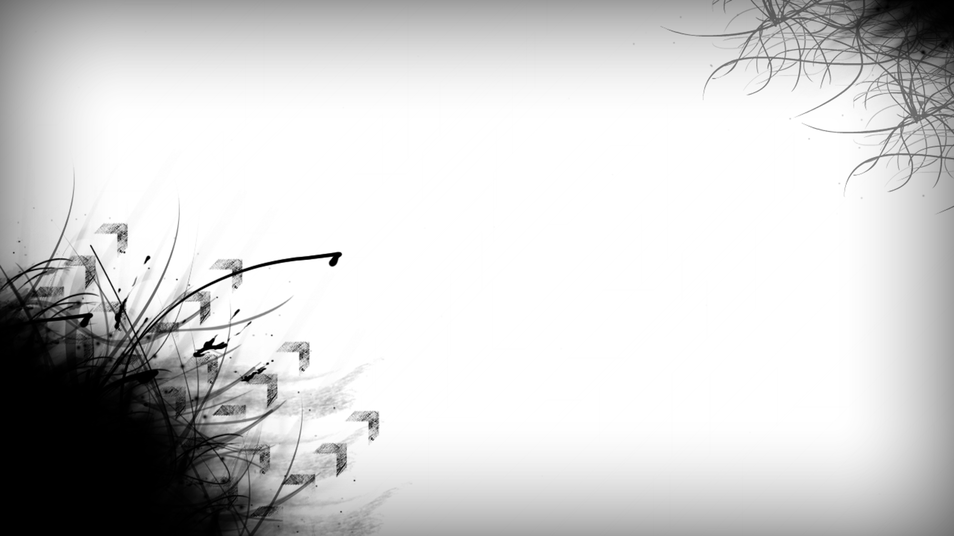 Pics Photos   Black White Abstract Design Wallpaper 1920x1080