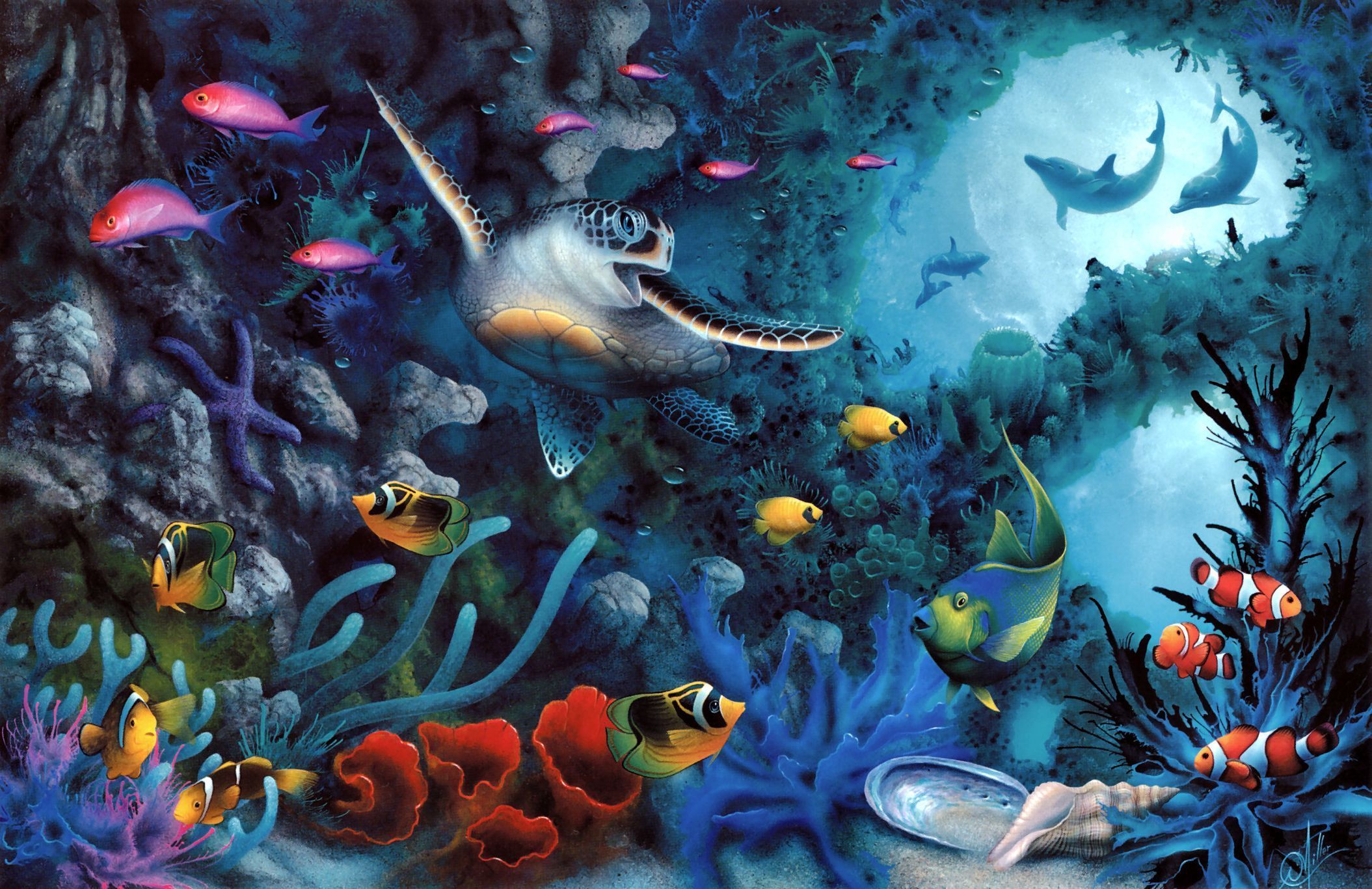 httpwwwmuralsyourwaycomjewels of the sea mural 2109x1367