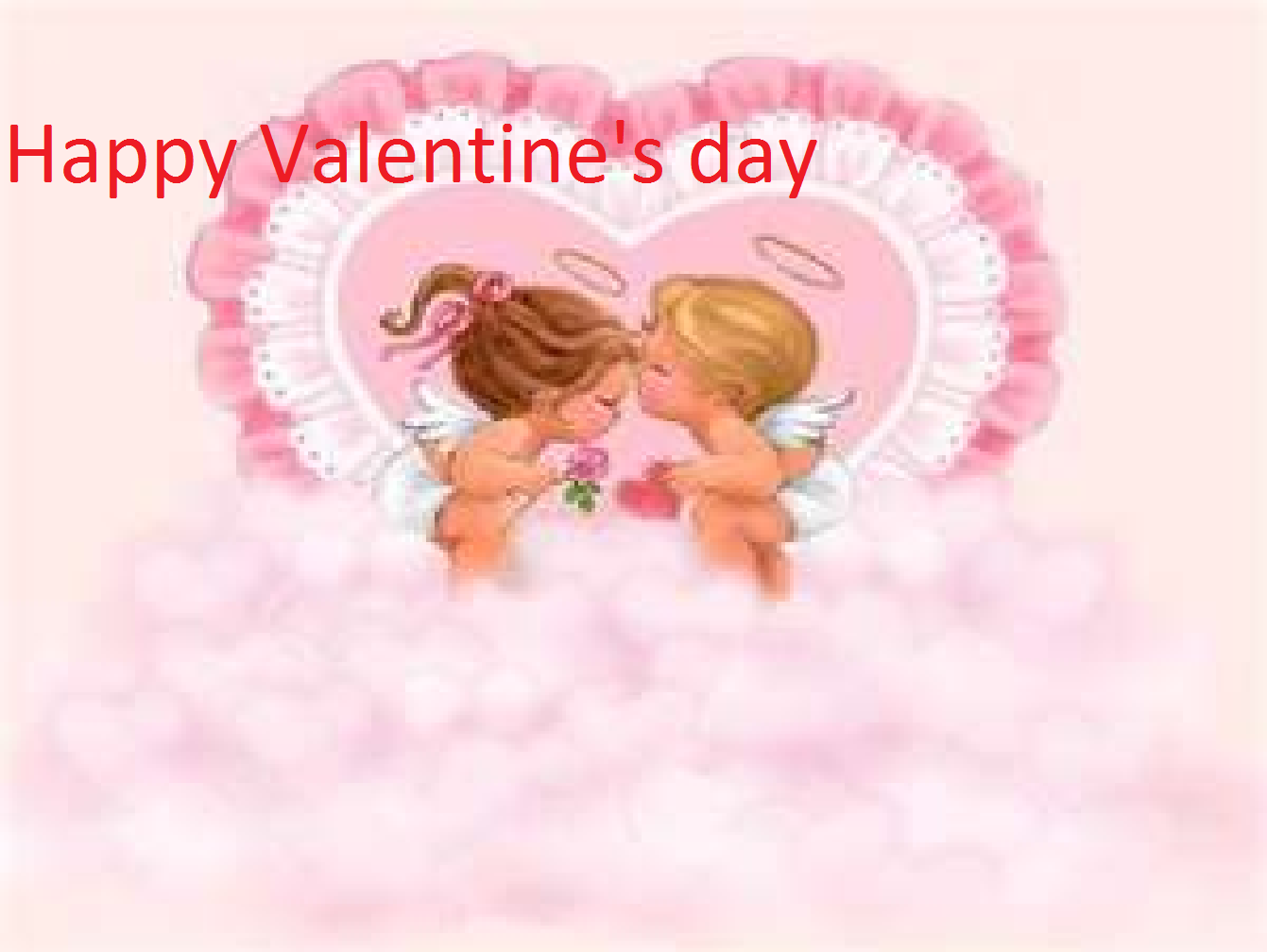 Cute Happy Valentines Day Card Wallpaper photos Happy Valentines 1341x1008