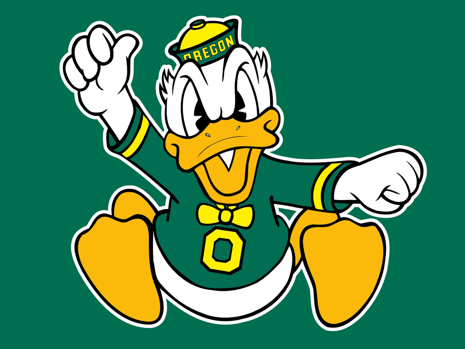  Oregon Ducks Football Logo computer desktop wallpapers pictures 1600x1200