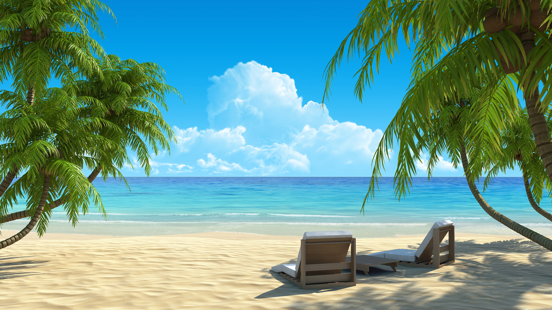 Paradise beach widescreen hd wallpaper   HD Wallpapers 1920x1080