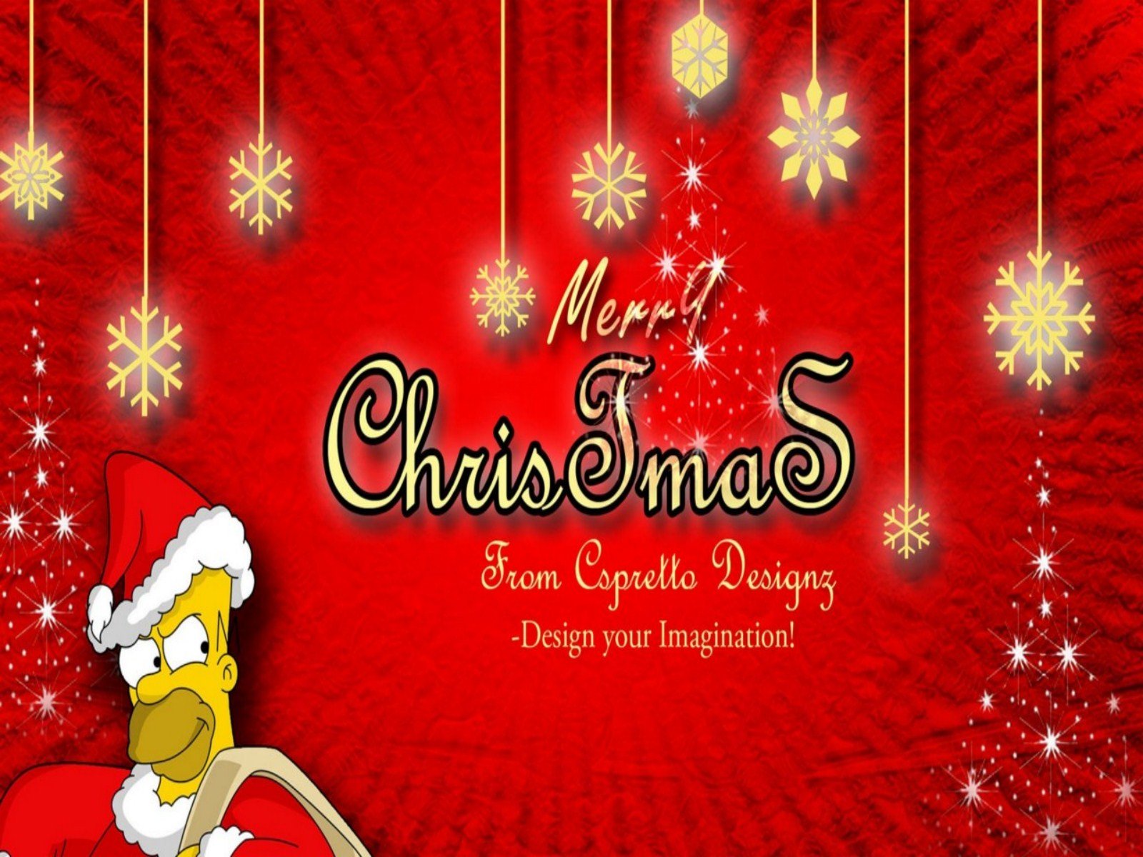 Simpsons Christmas Wallpaper   1600x1200   339321 1600x1200