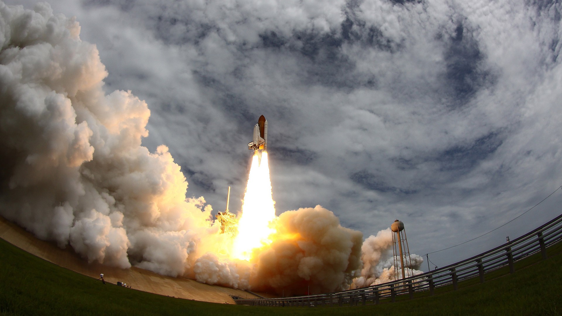 Wallpaper space shuttle launch desktop background 1920x1080