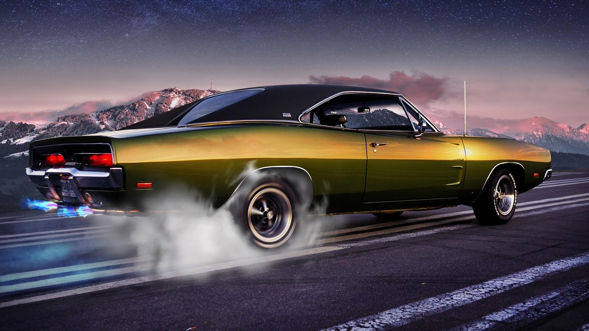 Classic Muscle Car Wallpaper   iBackgroundWallpaper 1920x1080