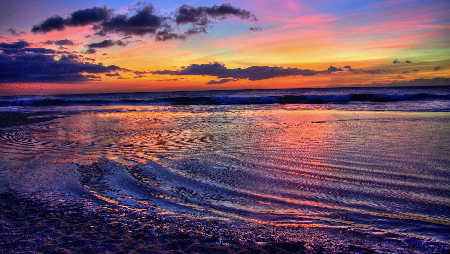 Hawaiian Sunset Wallpaper Hawaiian sunset wallpaper 1520x860