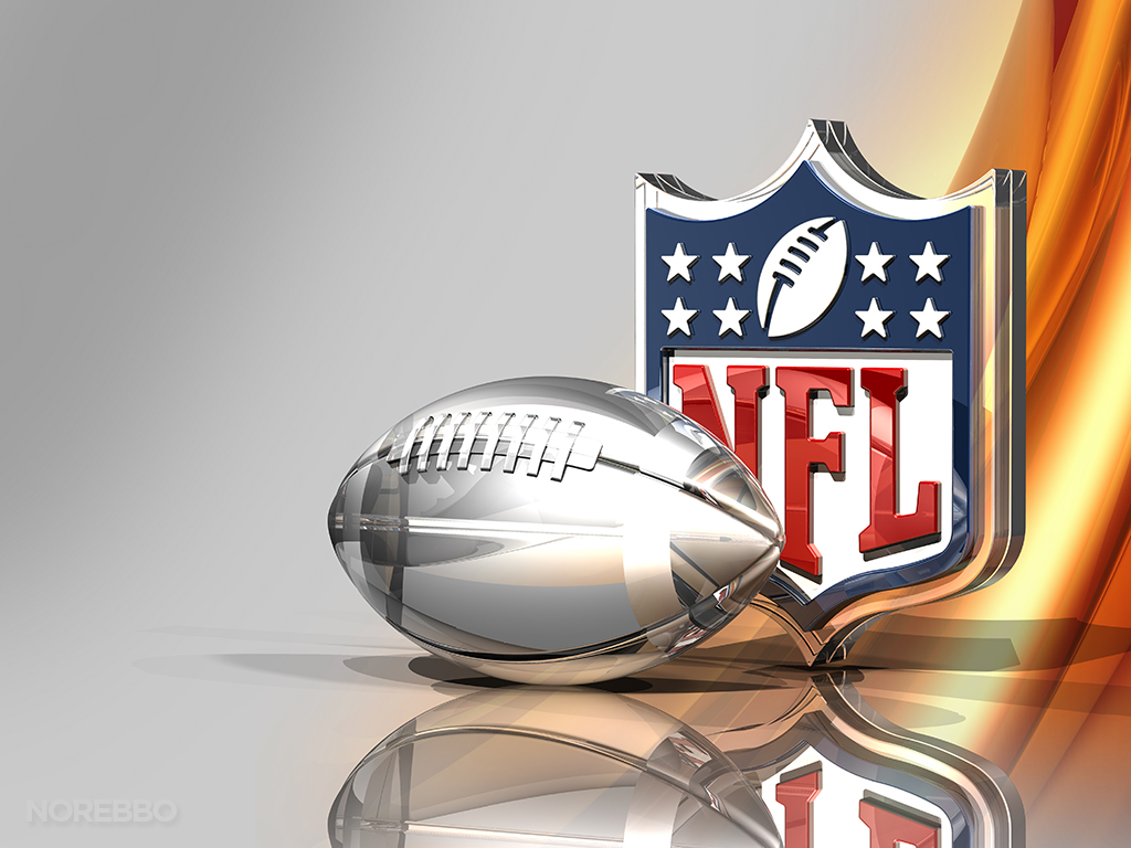 Nfl Football Transparent Background 3d nfl logo over a bronze silk 1024x768