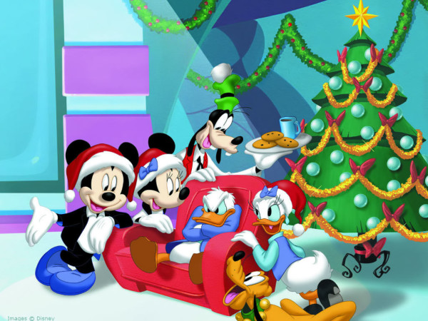 Disney Christmas Wallpaper Backgrounds wallpaper Disney Christmas 600x450
