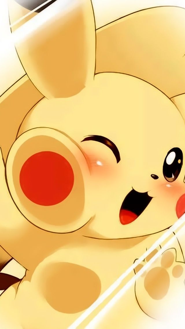 Cute Pikachu iPhone wallpapers mobile9 chibi kawaii pokemon 640x1136