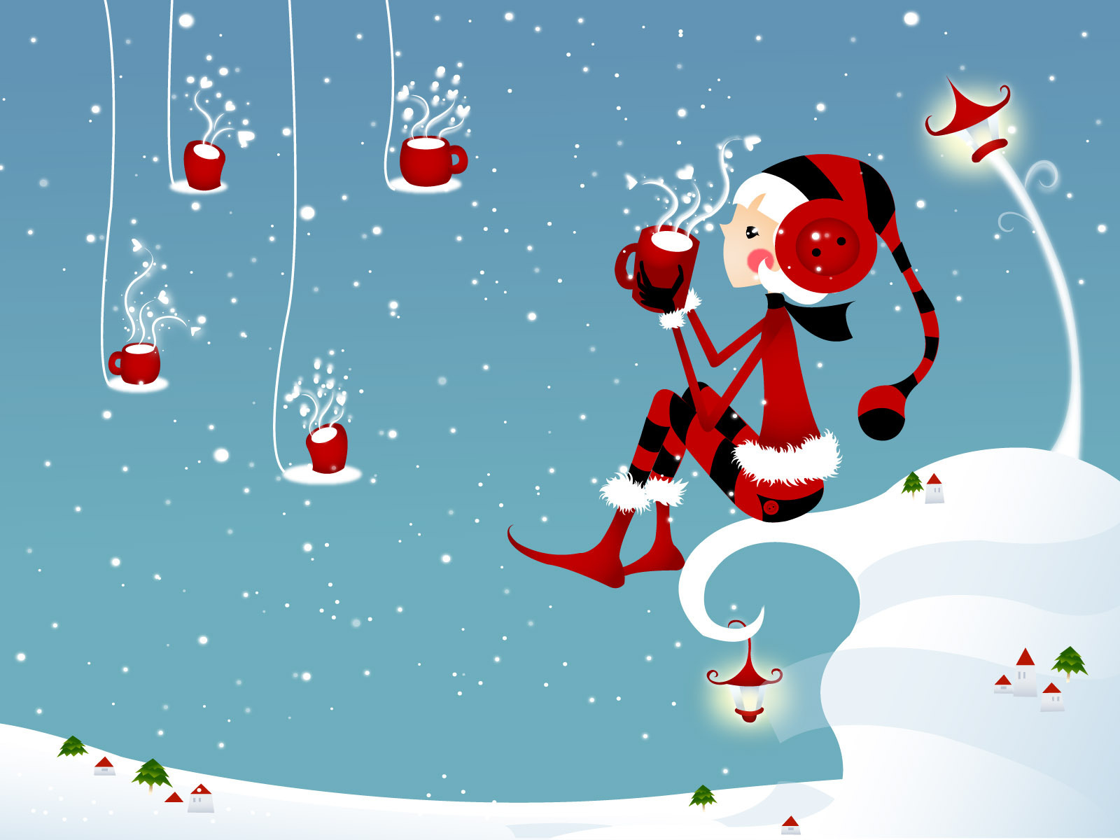 Christmas wallpaper   Christmas Wallpaper 9330975 1600x1200