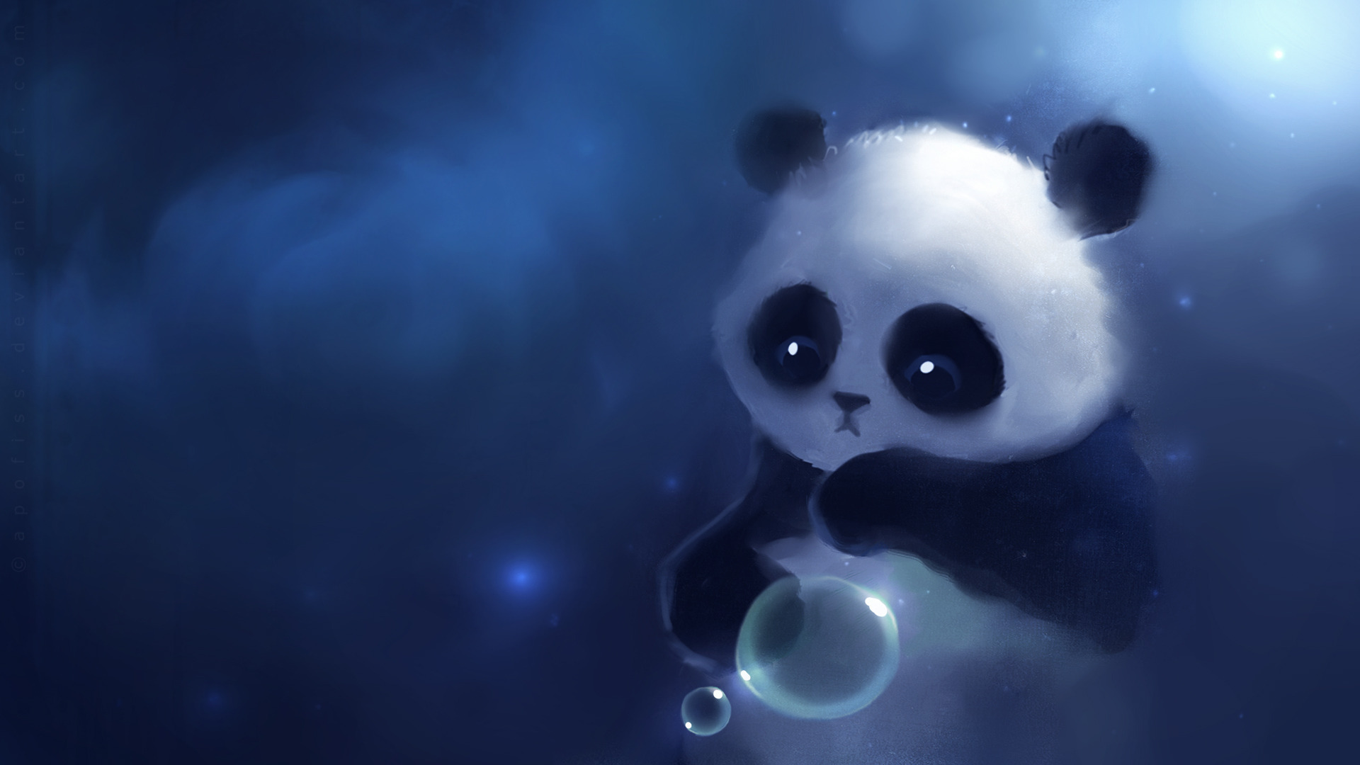 Cute Panda Painting   Cute Wallpapers 1920x1080