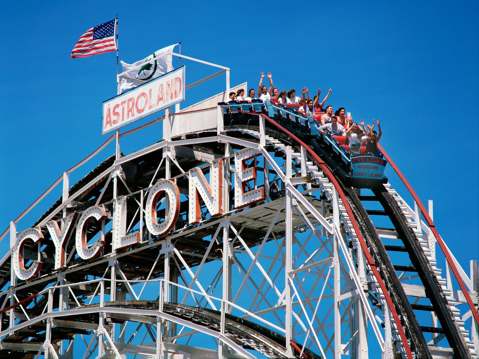  New York photo The Cyclone Coney Island Brooklyn New York wallpaper 1600x1200