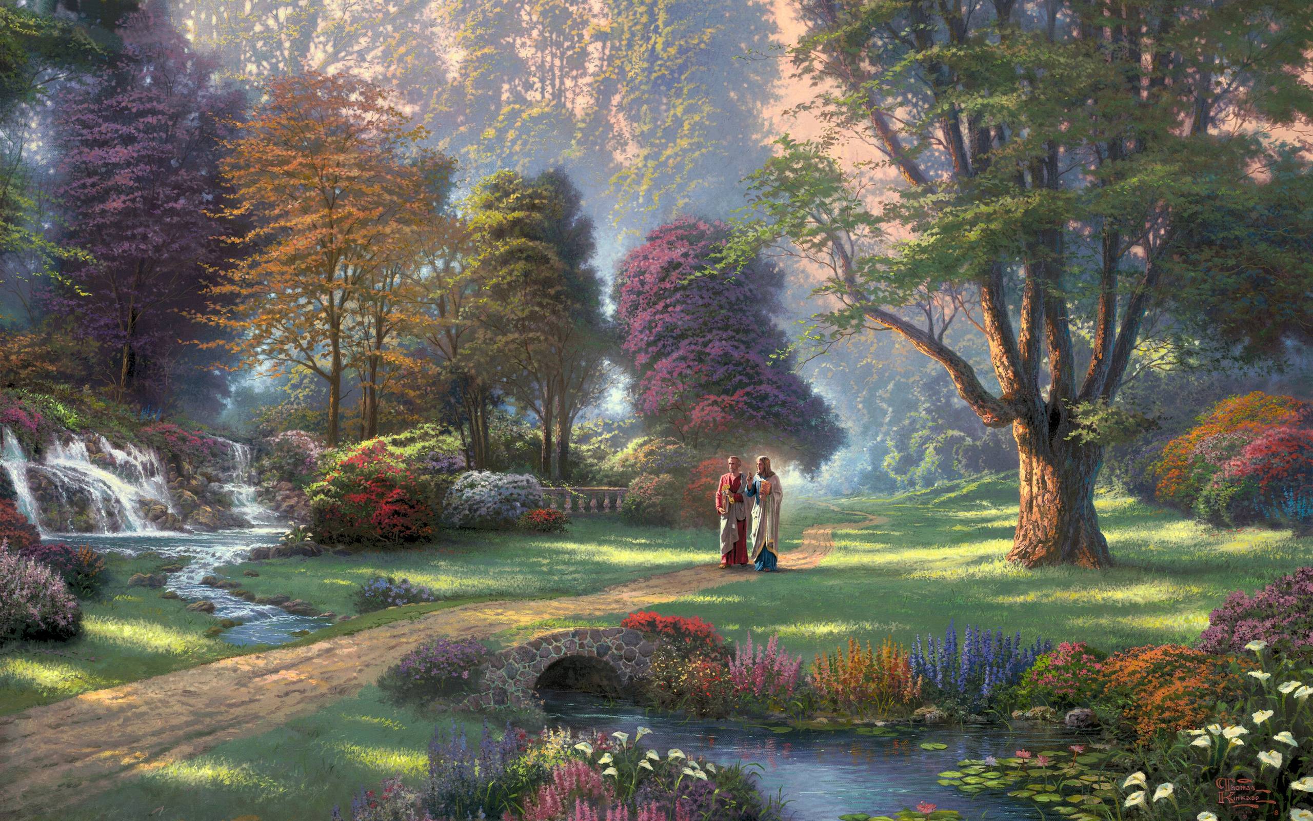 Thomas Kinkade Disney Wallpapers 2560x1600