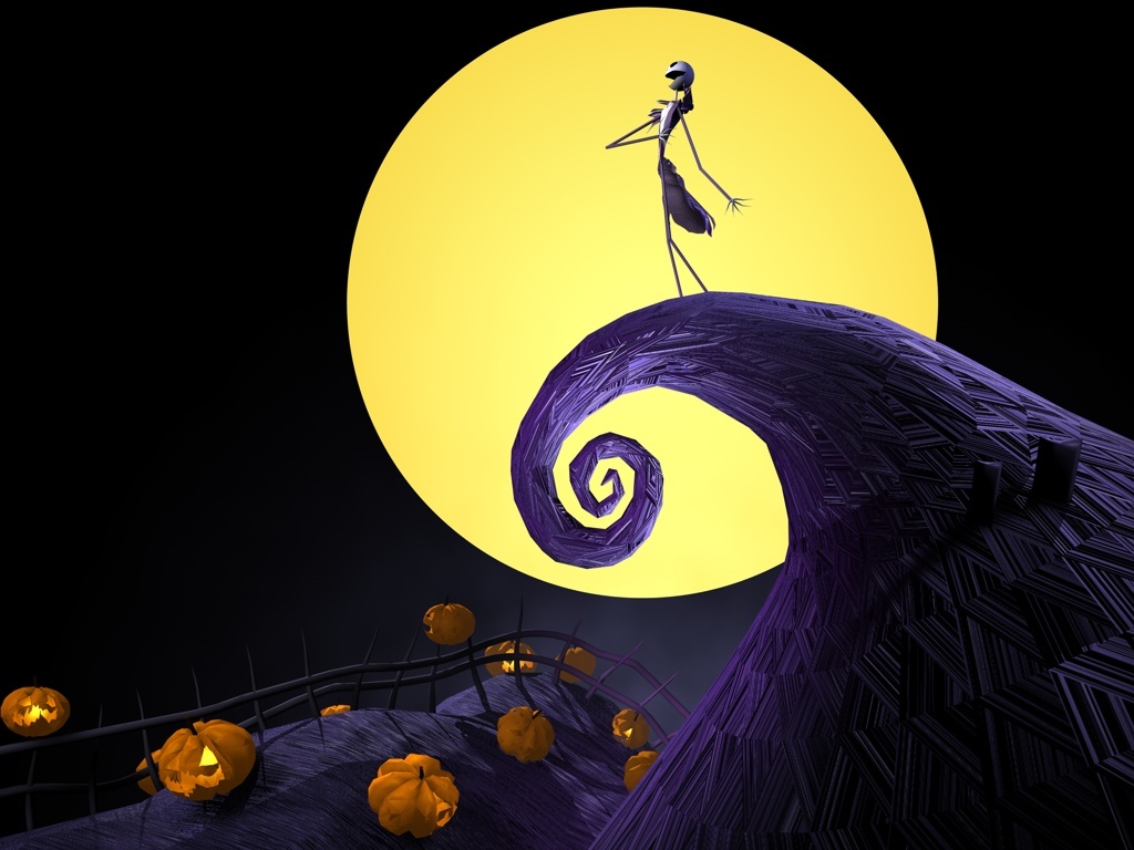 Esperanza Gates the nightmare before christmas wallpaper hd 1024x768