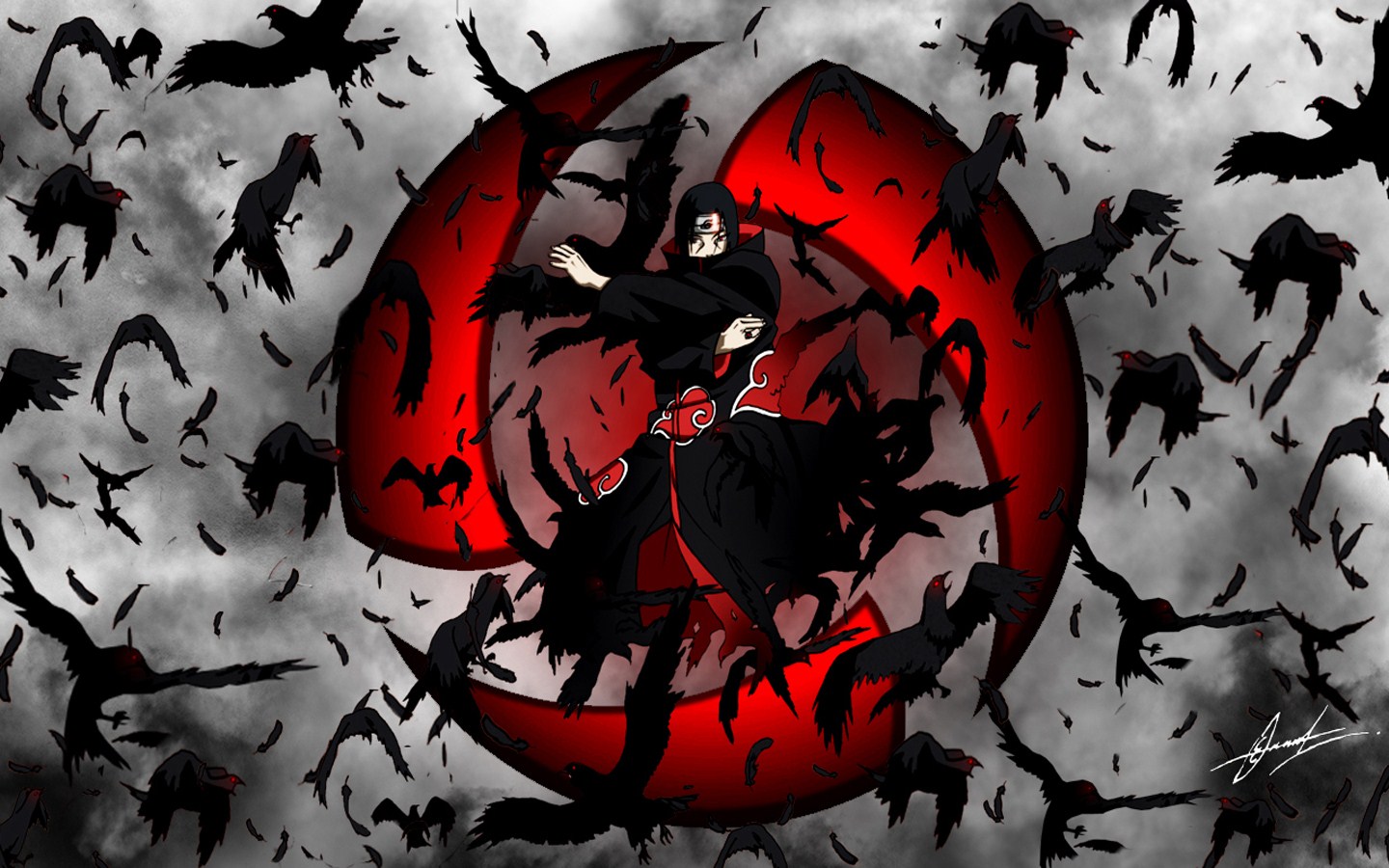  Manga Naruto Itachi Achblog Wallpaper 1440x900 Full HD Wallpapers 1440x900