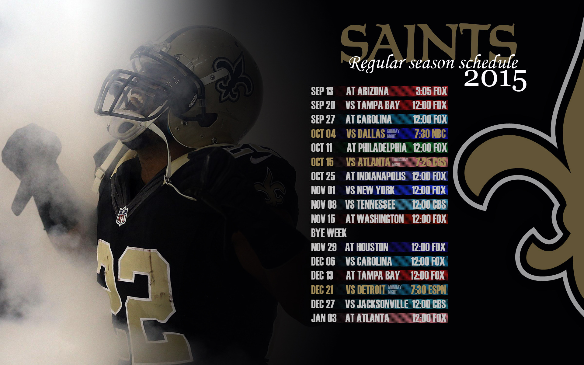 2015 SCHEDULE WALLPAPERS TigerDroppingscom 1920x1200