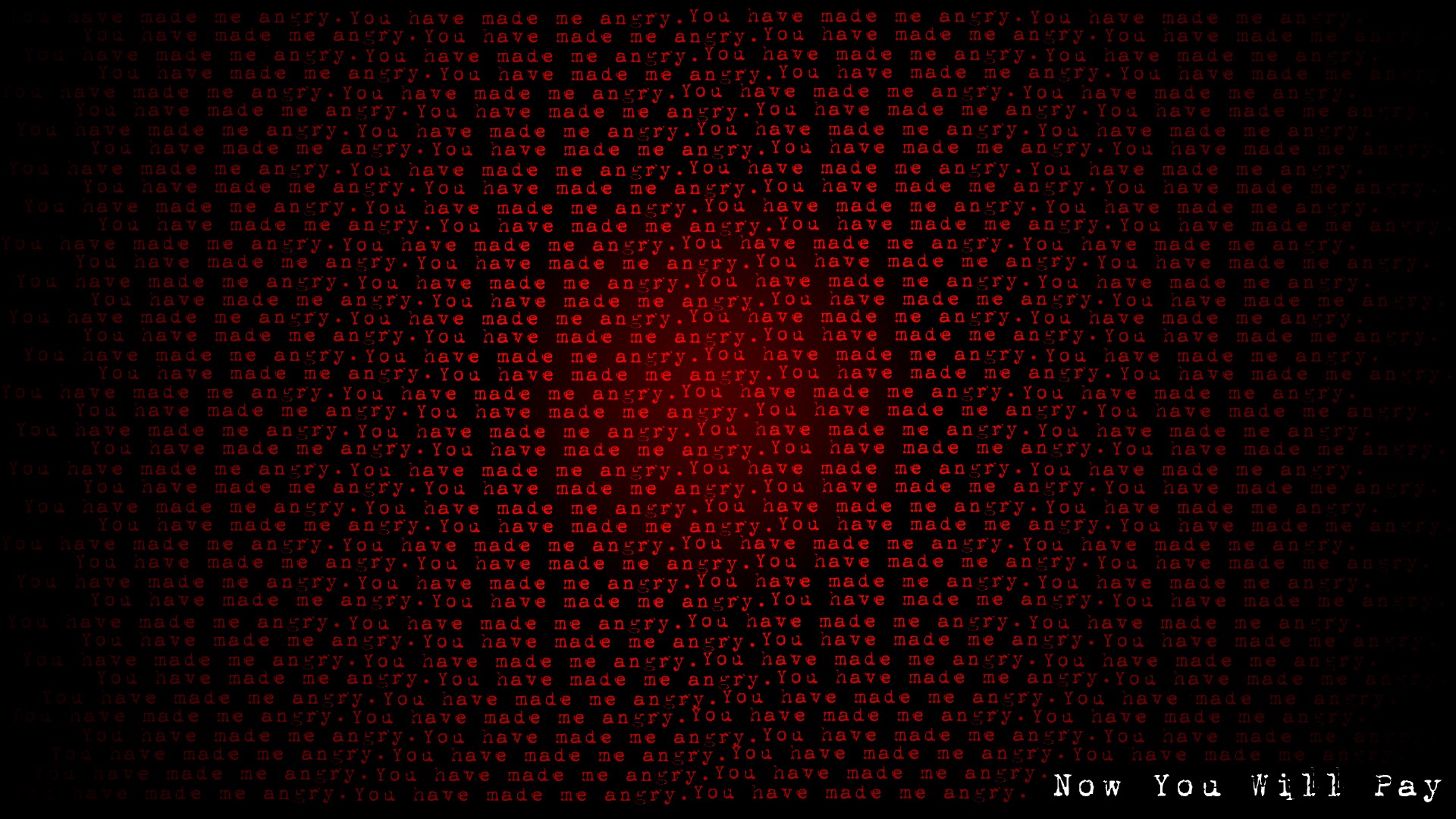 Black Dark Wallpaper 1920x1080 Black Dark Red Fearful Payback 1920x1080