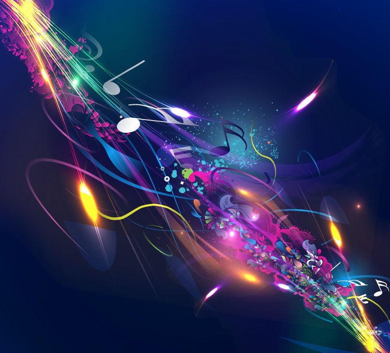 Abstract Music Background Abstract Music Design 770x697