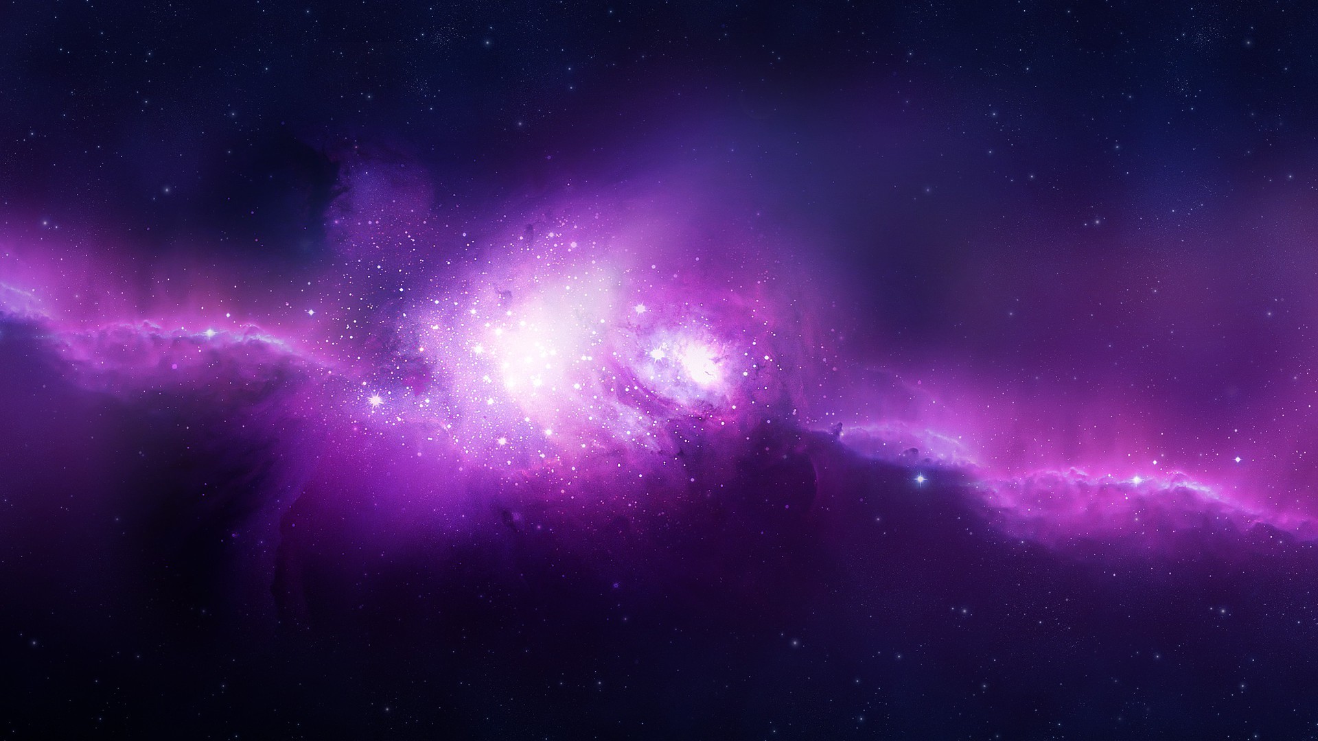 Purple space wallpaper 14558 PC en