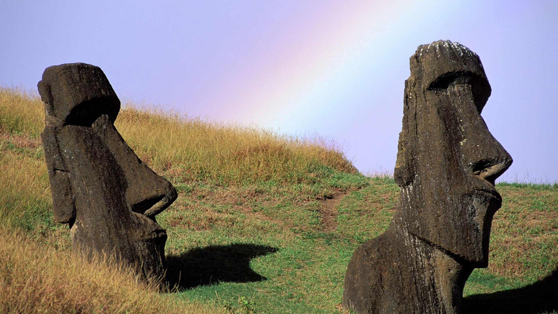Chile Easter Island moai wallpaper 1920x1080 346158 WallpaperUP 1920x1080