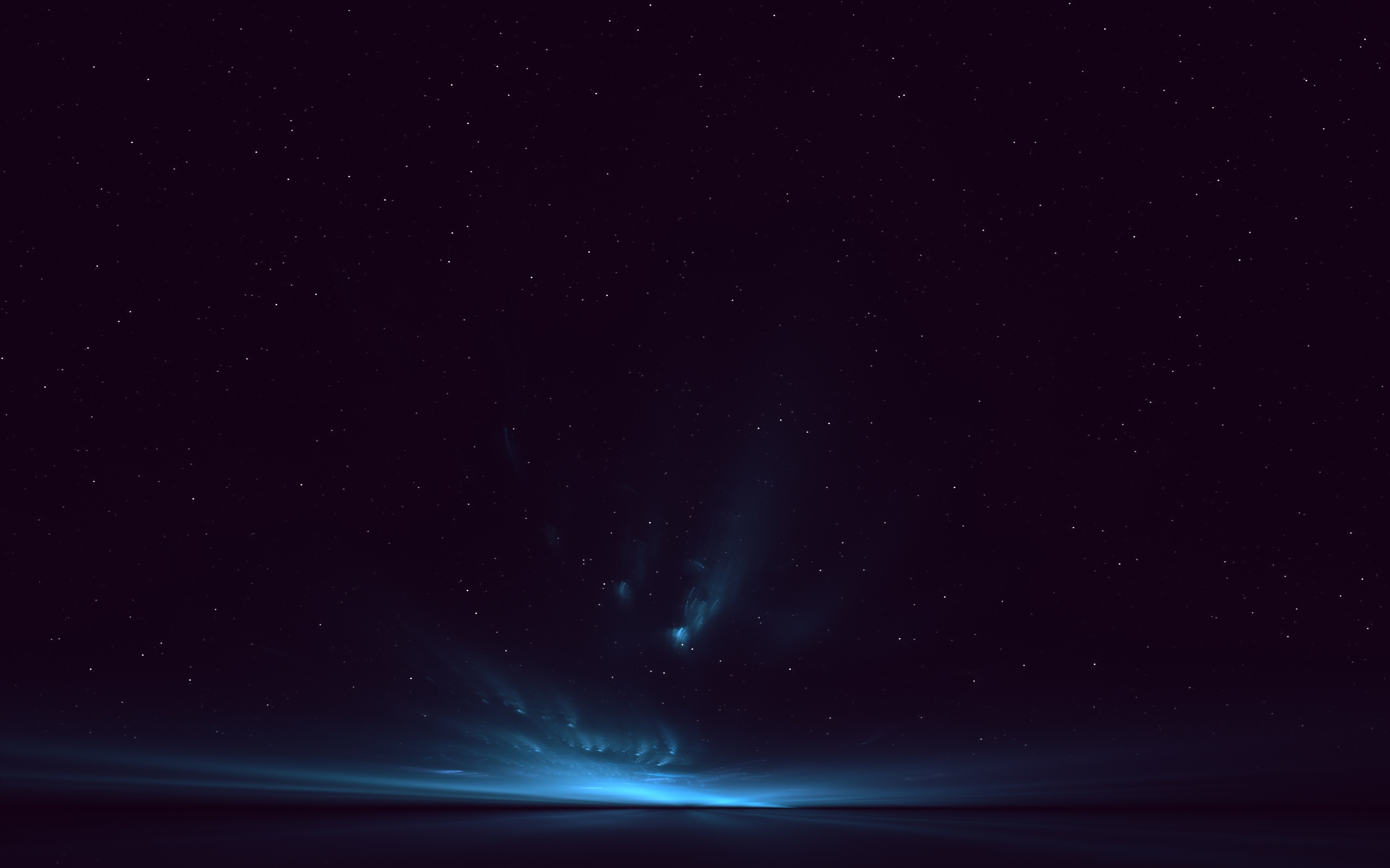 Space Deep Dark Blue Clouds Wallpaper 2560x1600