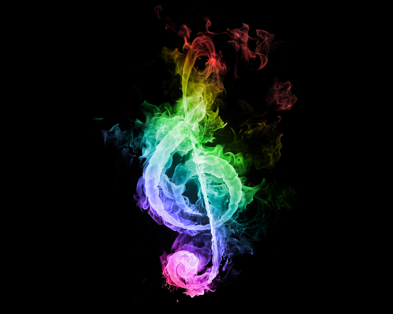 abstract wallpapers flames musical note abstract music wallpapersjpg 1280x1024